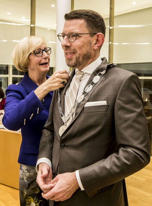 Bouke Arends geïnstalleerd als burgemeester van Westland